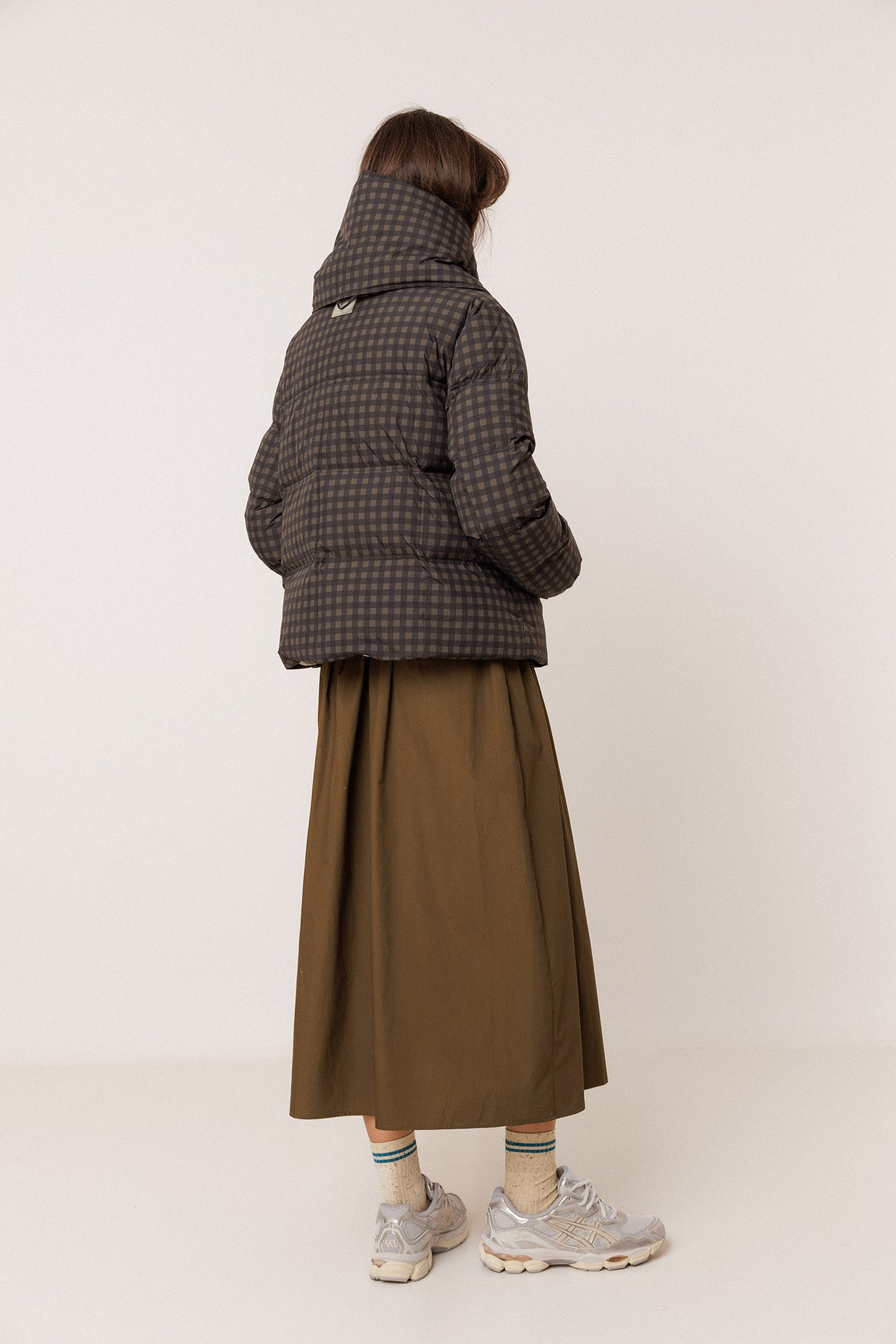 SHORT PRINTED DOWN JACKET