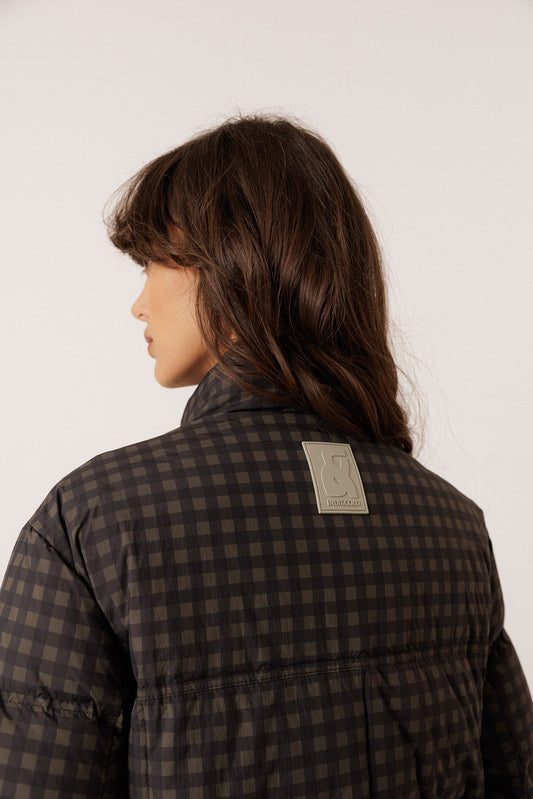 SHORT PRINTED DOWN JACKET 4