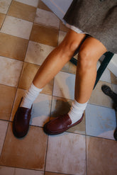 PERFORATED LEATHER LOAFERS