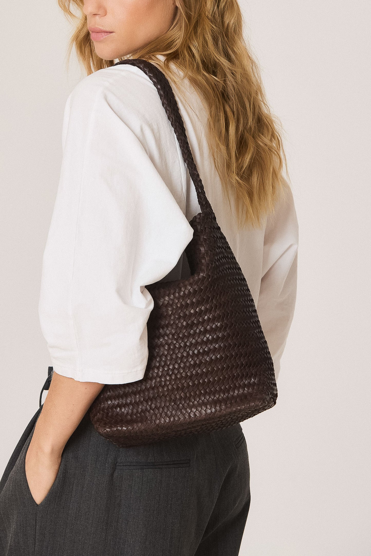 MEDIUM BRAIDED BAG
