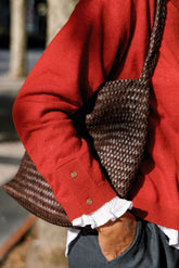 MEDIUM BRAIDED BAG