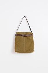 MEDIUM SPLIT-SUEDE BAG