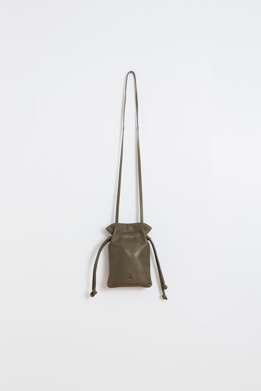 MINI RUCHED-LEATHER BAG 3