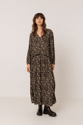 MAXI-VOLUME BOHO DRESS