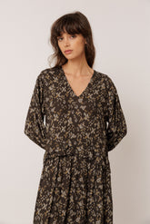 MAXI-VOLUME BOHO DRESS