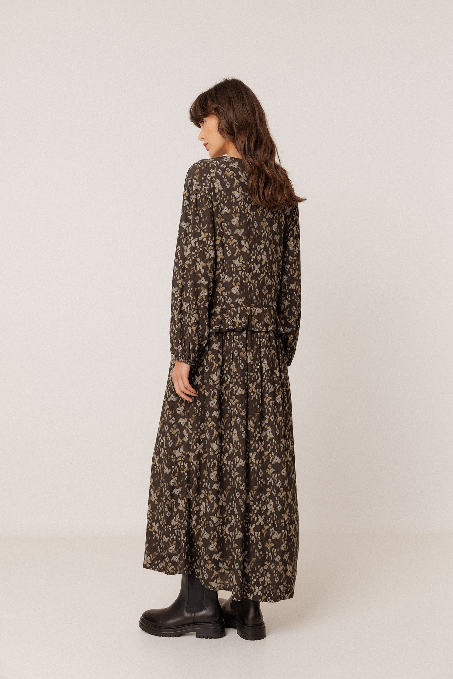 MAXI-VOLUME BOHO DRESS