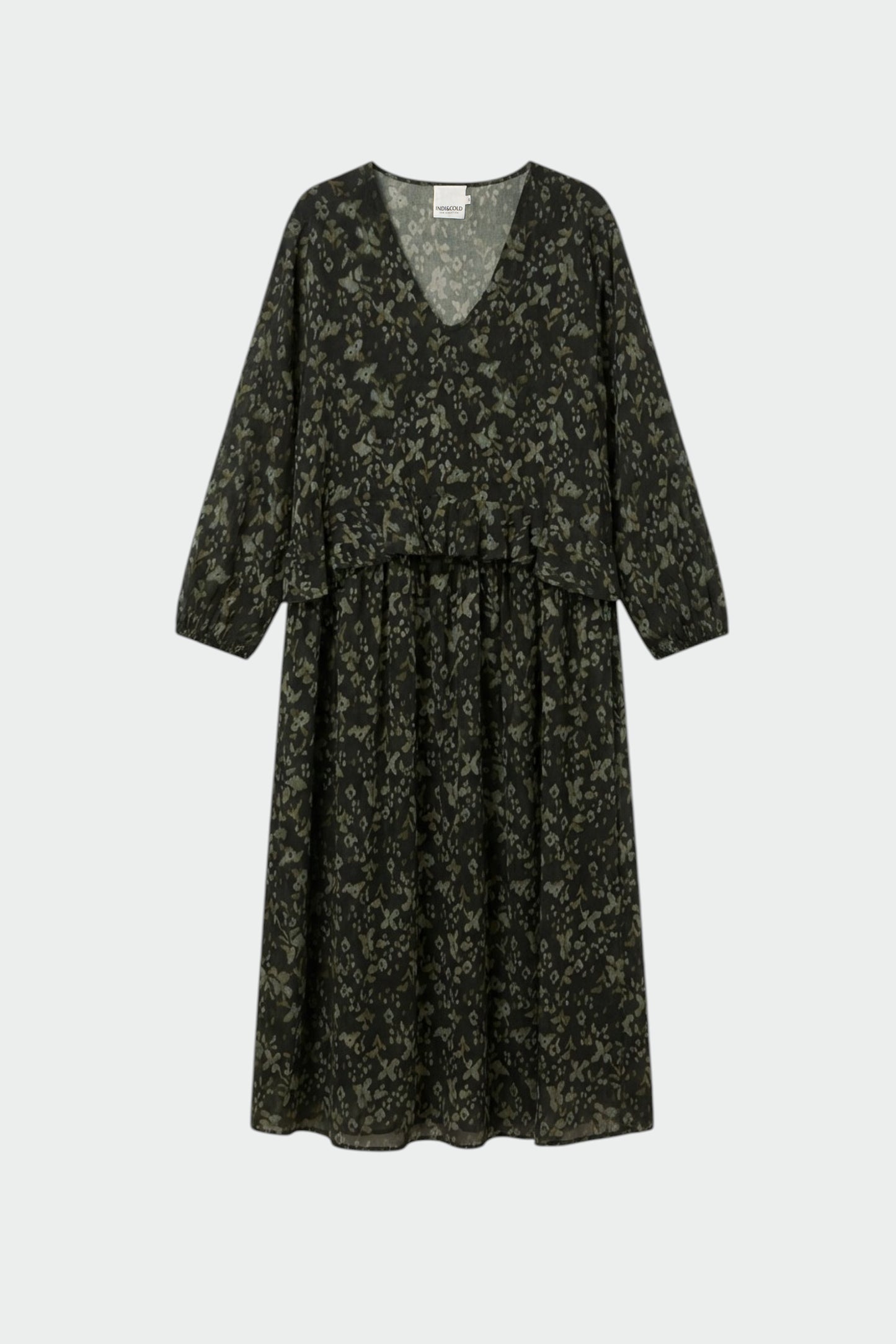 MAXI-VOLUME BOHO DRESS