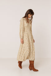 BOHO-PRINT DRESS