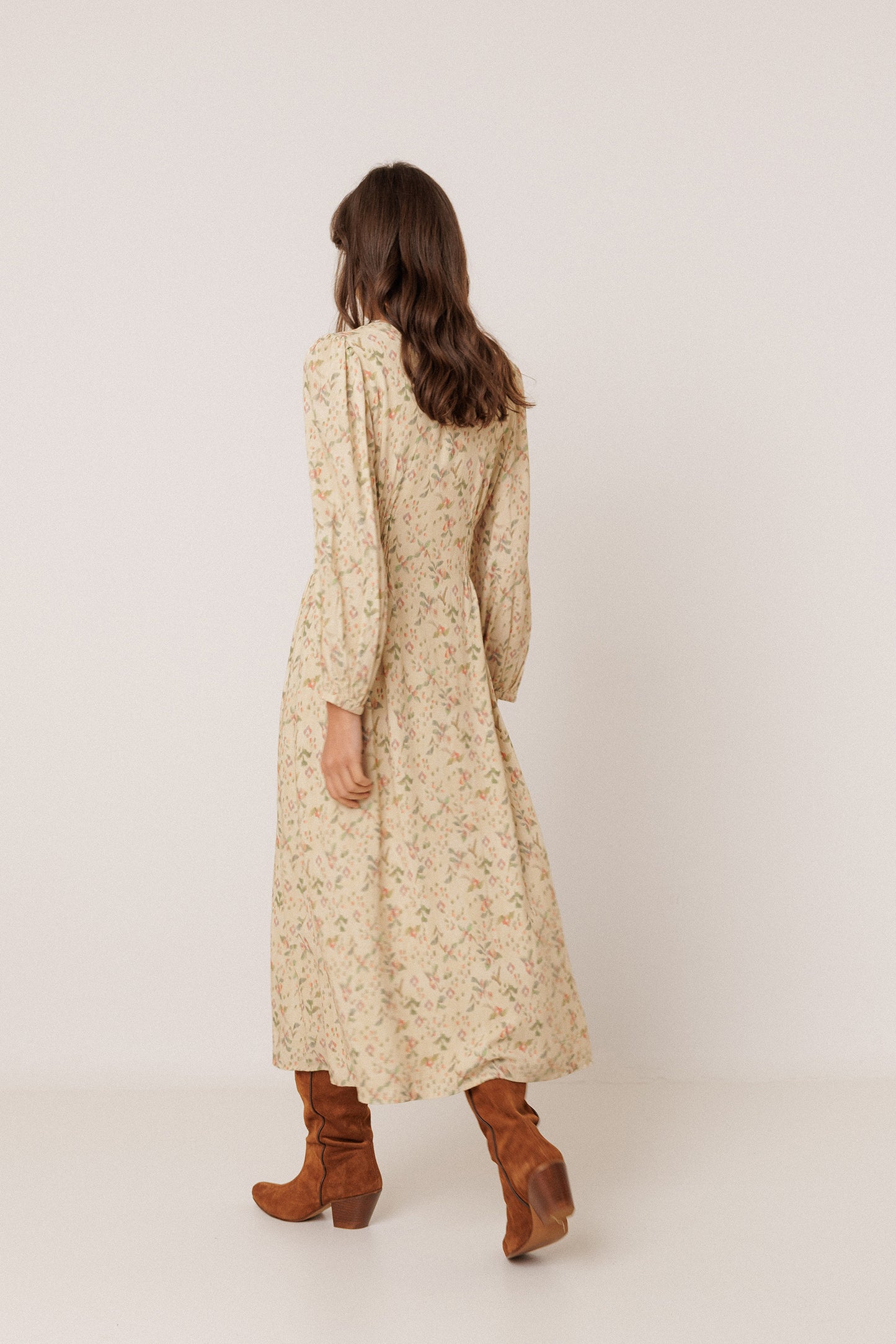 BOHO-PRINT DRESS
