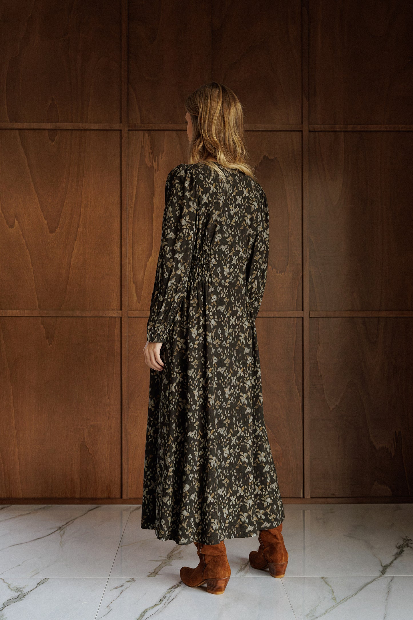 BOHO-PRINT DRESS