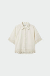 EMBROIDERED POPLIN SHIRT