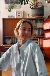 EMBROIDERED POPLIN SHIRT