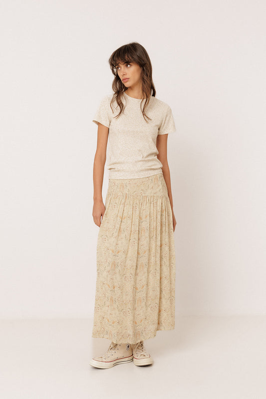 ART DECO PRINT SKIRT 1