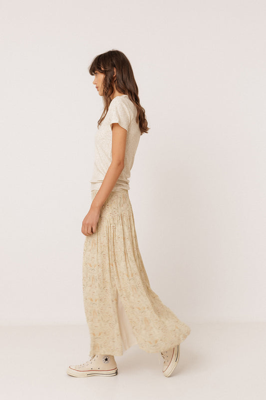 ART DECO PRINT SKIRT 3
