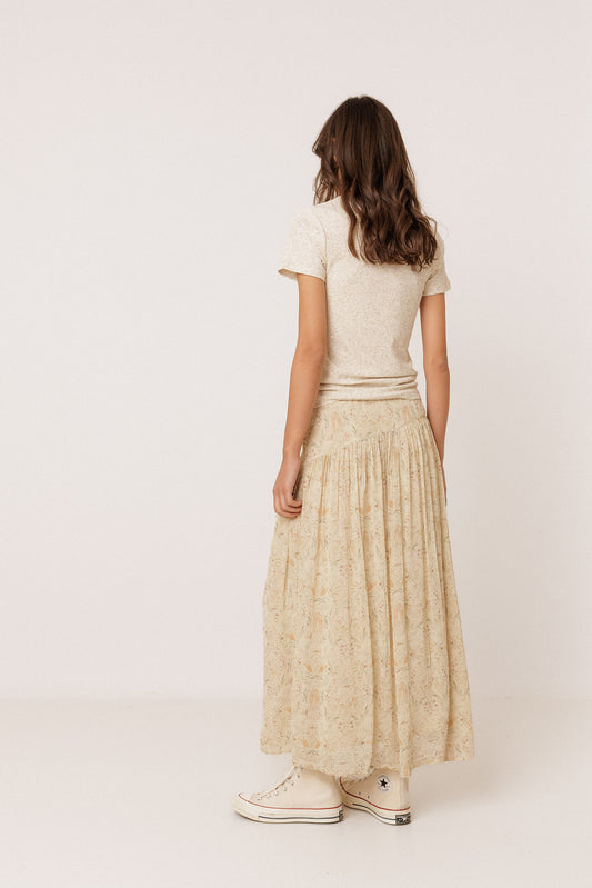 ART DECO PRINT SKIRT 4