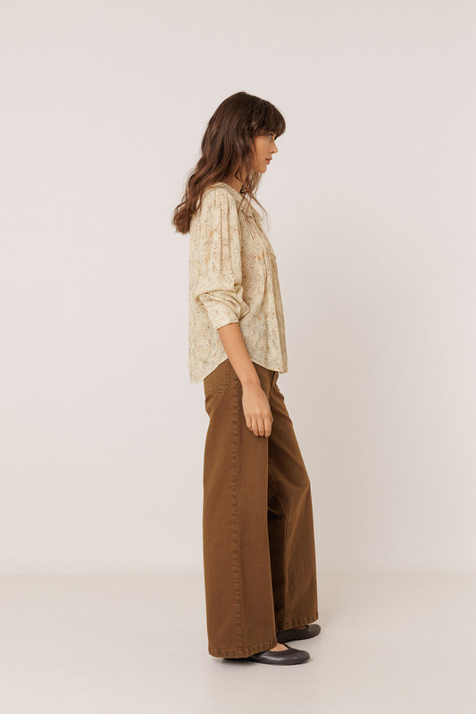 ART DECO PRINT BLOUSE 4