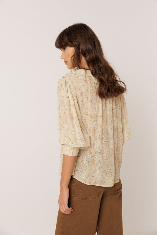 ART DECO PRINT BLOUSE 5
