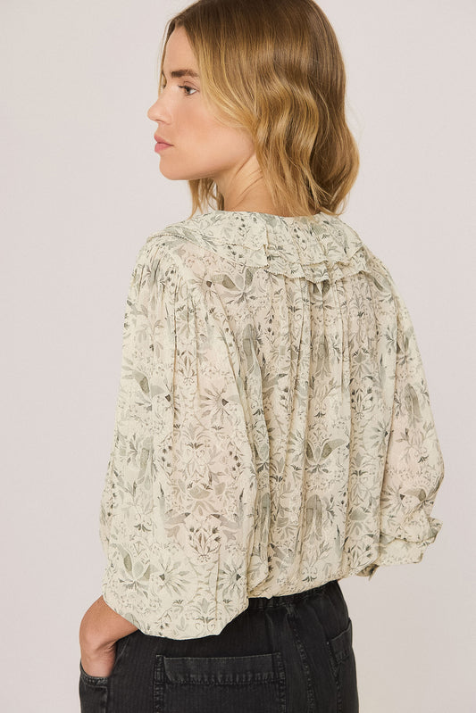 ART DECO PRINT BLOUSE 2