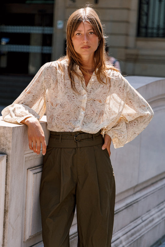ART DECO PRINT SHIRT 1