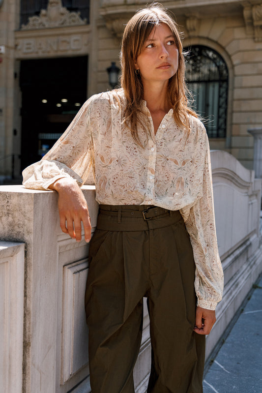 ART DECO PRINT SHIRT 2