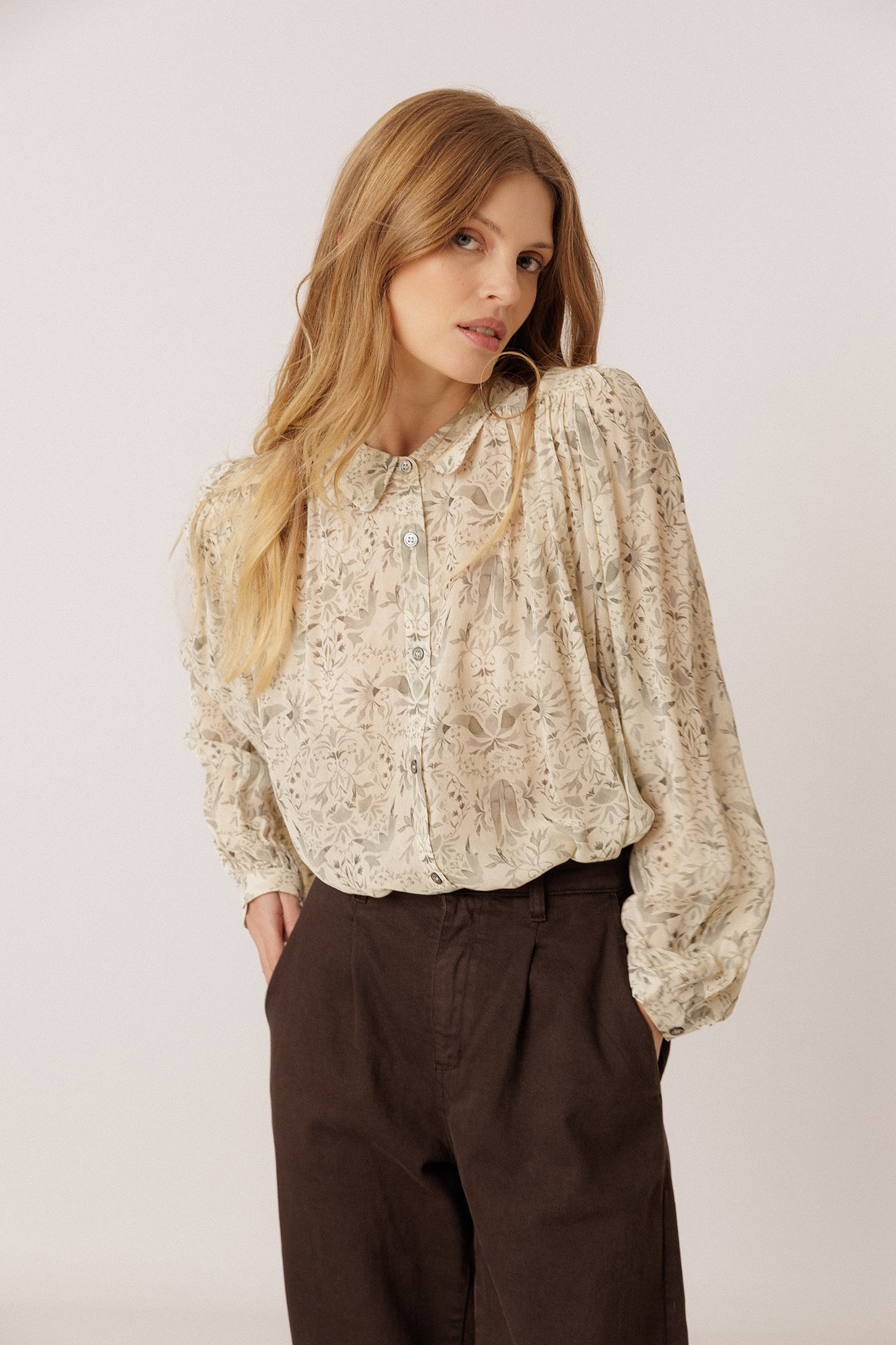 ART DECO PRINT SHIRT