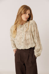 ART DECO PRINT SHIRT