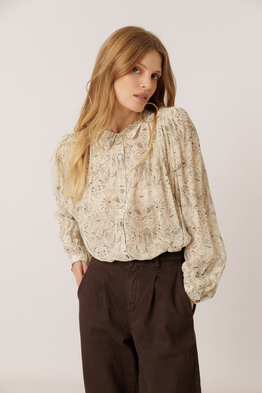 ART DECO PRINT SHIRT 1