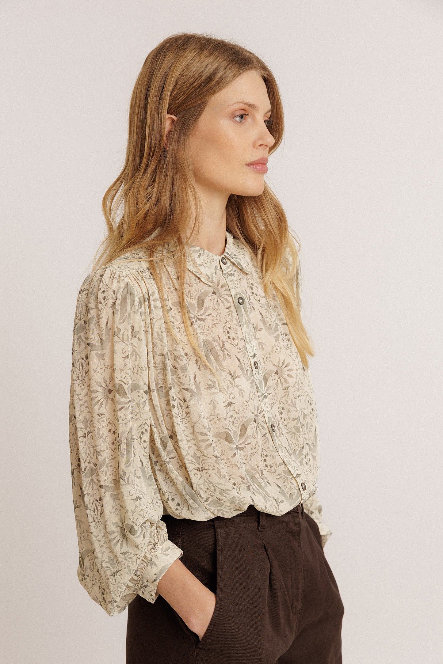 ART DECO PRINT SHIRT