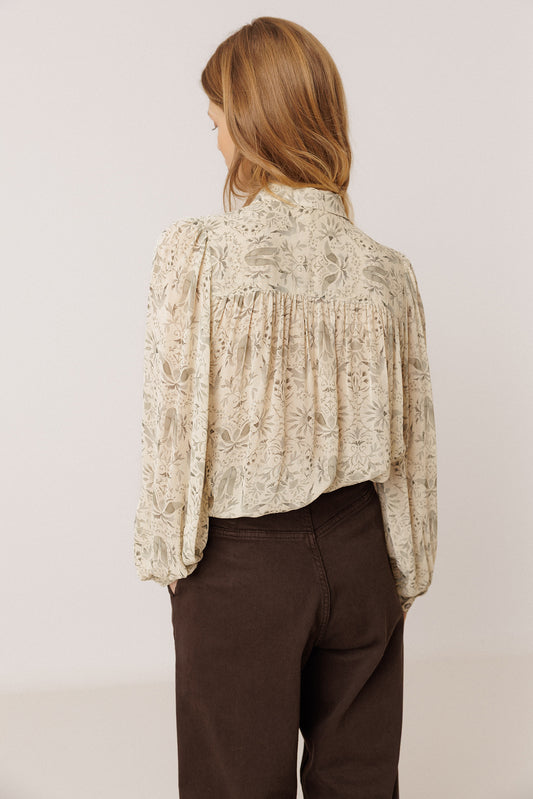 ART DECO PRINT SHIRT 3