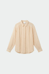 STRIPED DOUBLE-GAUZE SHIRT