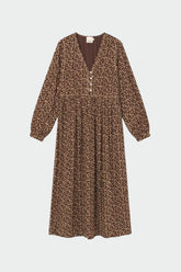 ETHNIC-PRINT DRESS