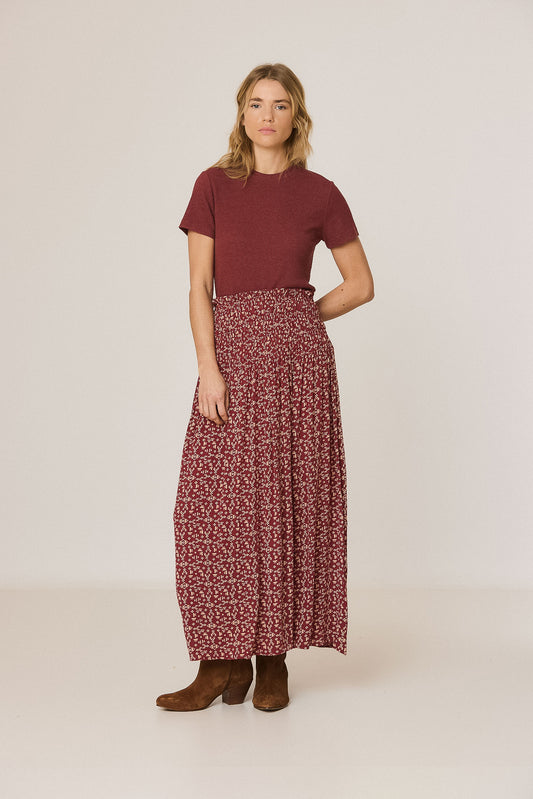 ETHNIC-PRINT SKIRT 1