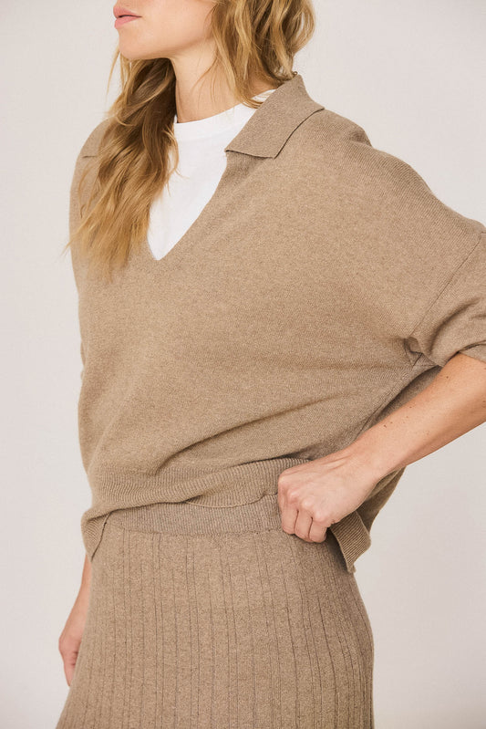 POLO SWEATER WITH CASHMERE 5