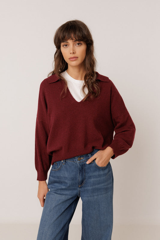 POLO SWEATER WITH CASHMERE 1