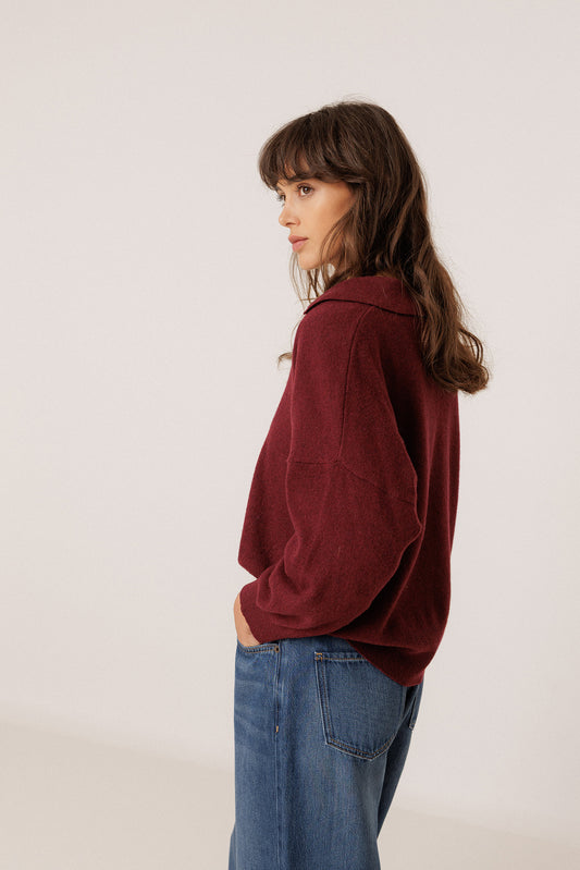 POLO SWEATER WITH CASHMERE 2