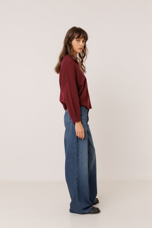 POLO SWEATER WITH CASHMERE 3