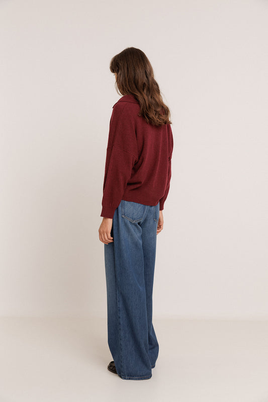 POLO SWEATER WITH CASHMERE 4