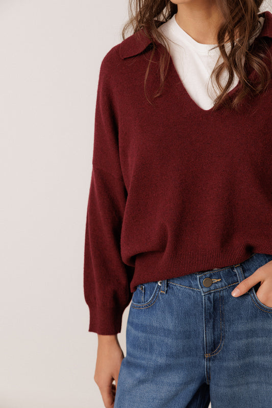 POLO SWEATER WITH CASHMERE 5