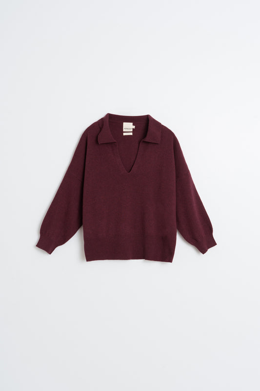 POLO SWEATER WITH CASHMERE 6