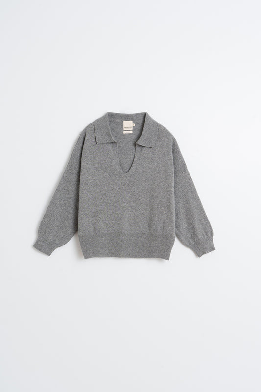 POLO SWEATER WITH CASHMERE 6