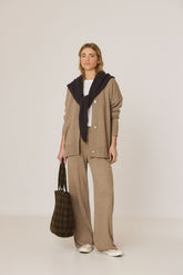 CROP PANTS WITH CASHMERE