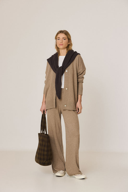 CROP PANTS WITH CASHMERE 1