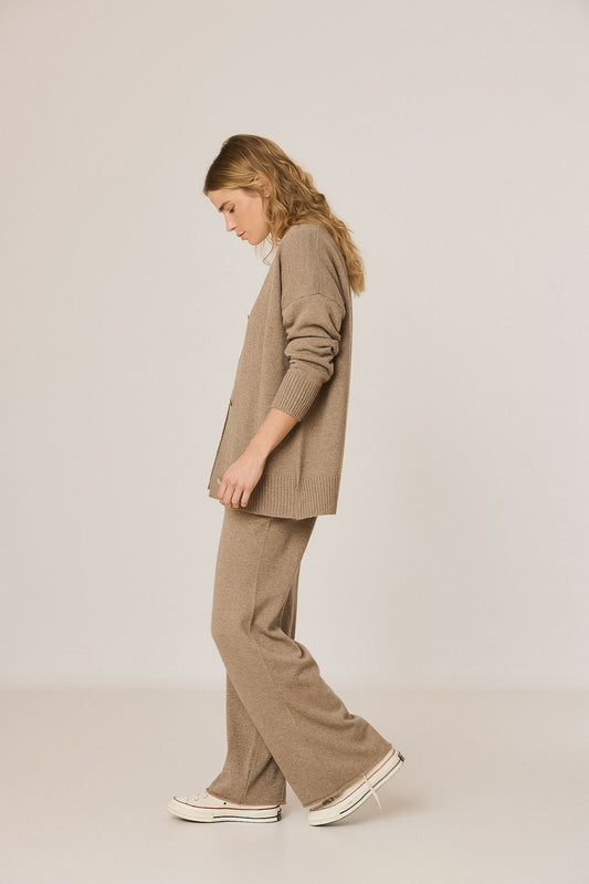 CROP PANTS WITH CASHMERE 2