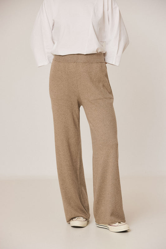 CROP PANTS WITH CASHMERE 3