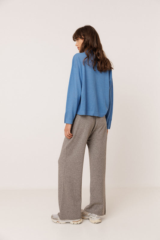CROP PANTS WITH CASHMERE 3