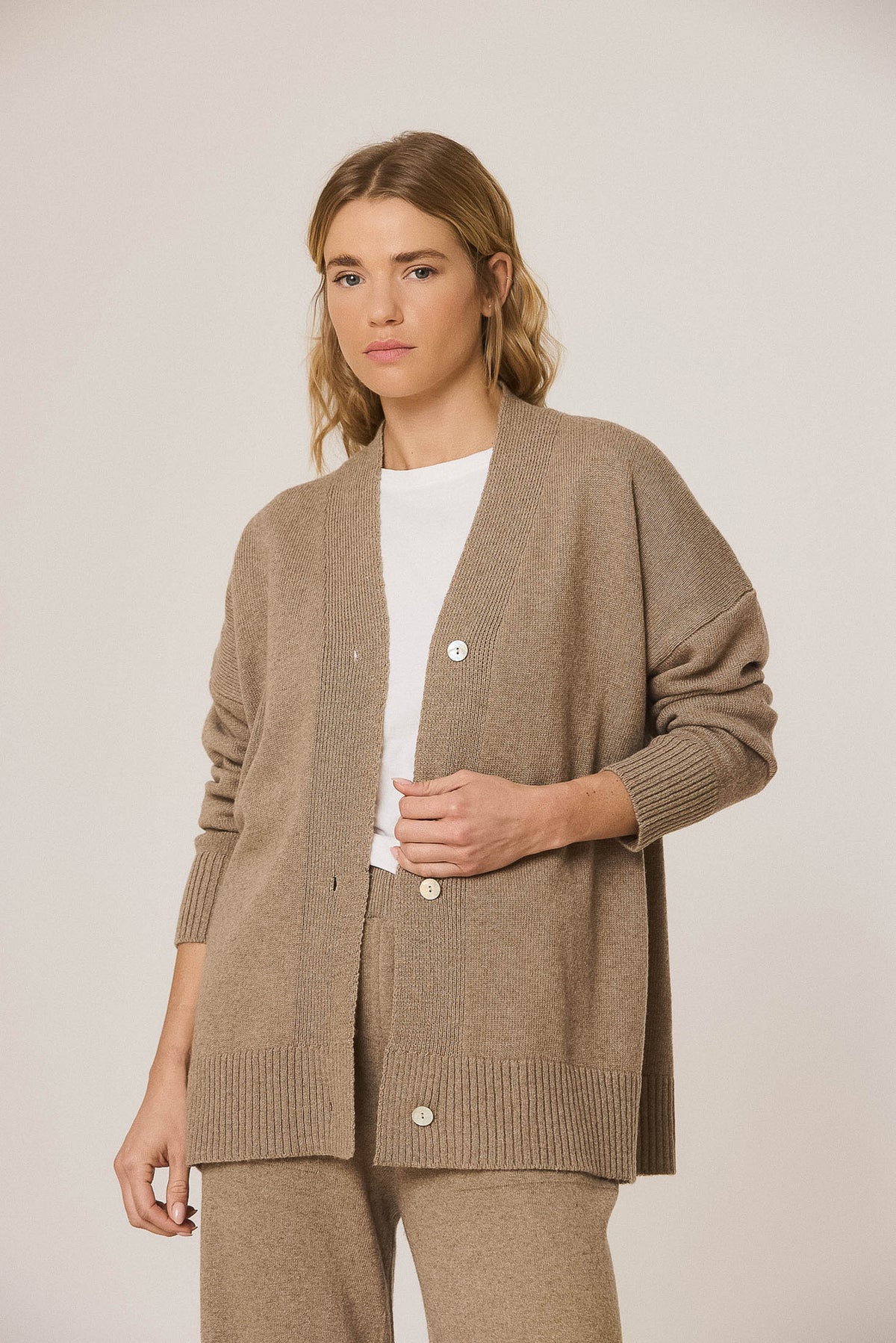 MAXI JACKET WITH CASHMERE
