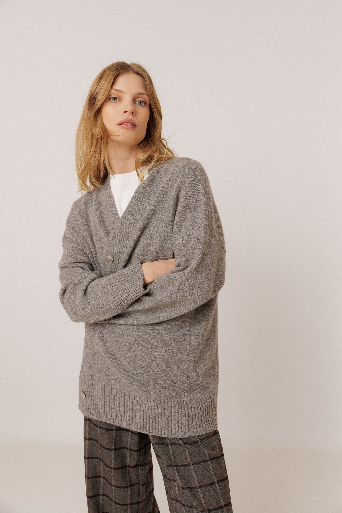 MAXI JACKET WITH CASHMERE
