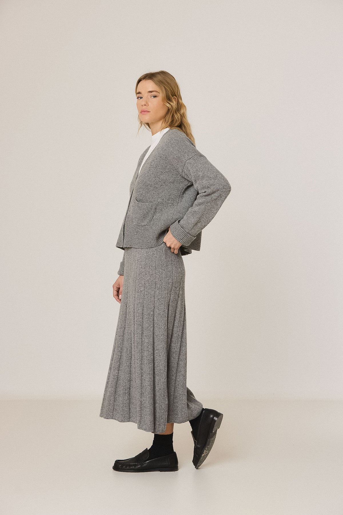 JACKET WITH CASHMERE