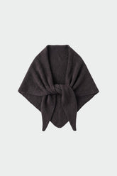 TRIANGULAR KNITTED SHAWL