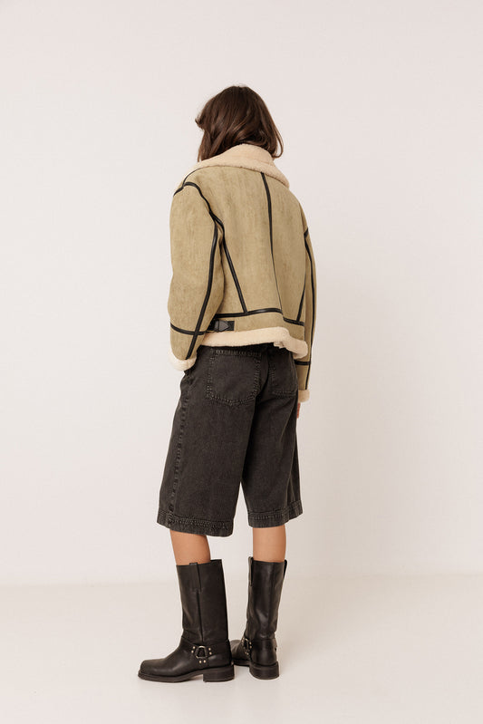 SUEDE AVIATOR JACKET 4